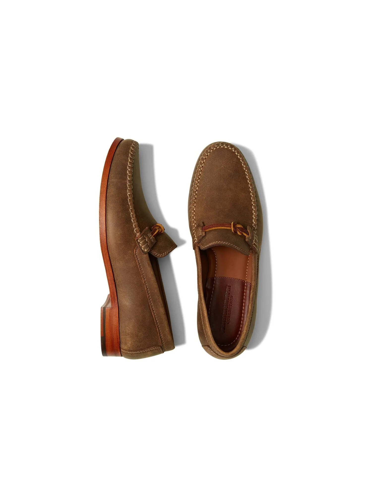 Лоферы Baldwin Leather Bit Johnston & Murphy Collection — изображение 2 из 5, коричневый