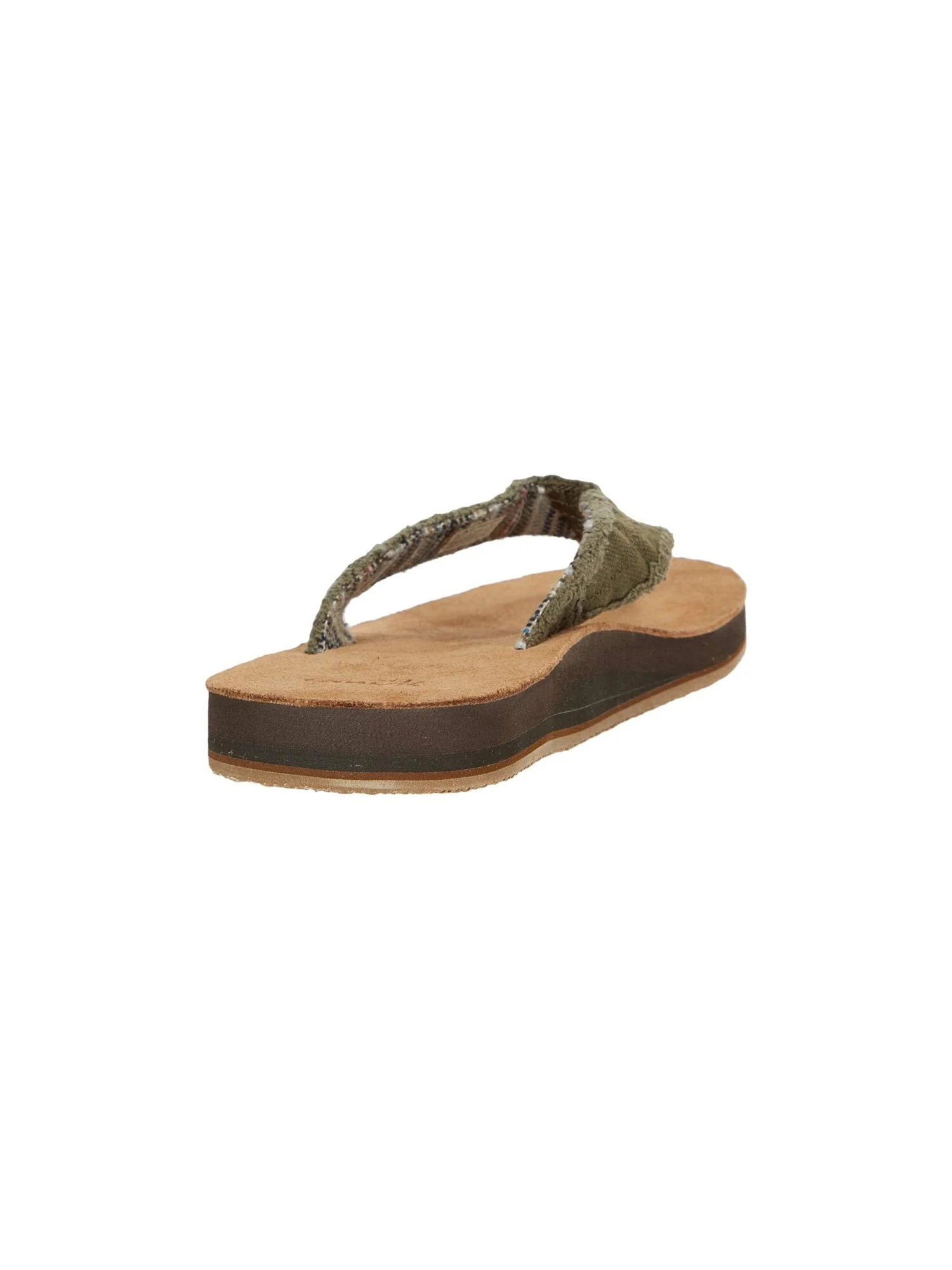 Сандалии Fraid Not Soft Top Sanuk — изображение 2 из 3, оливковый