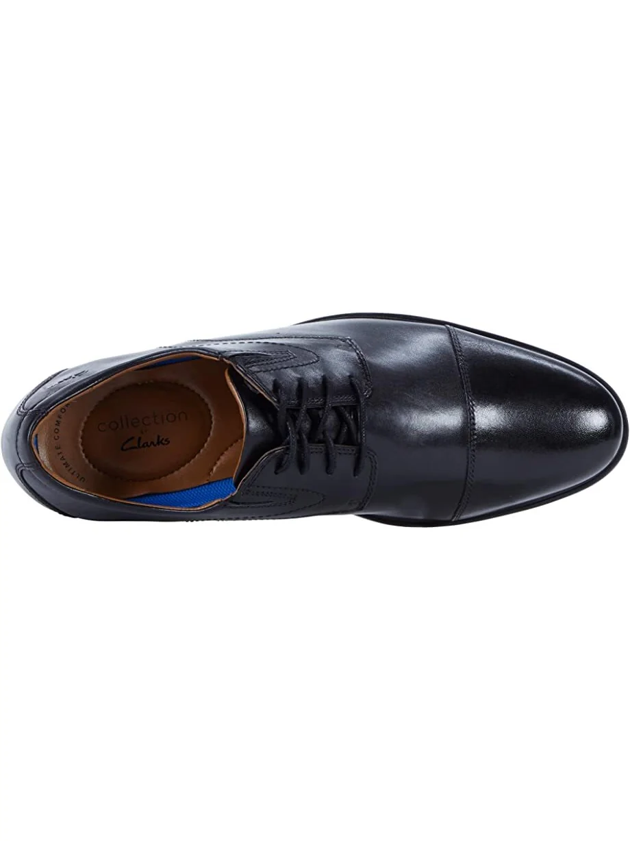 Оксфорды Whiddon Cap Clarks, кожа — изображение 2 из 7, черный