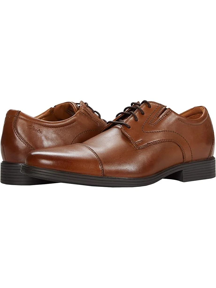 Оксфорды Whiddon Cap Clarks — коричневый