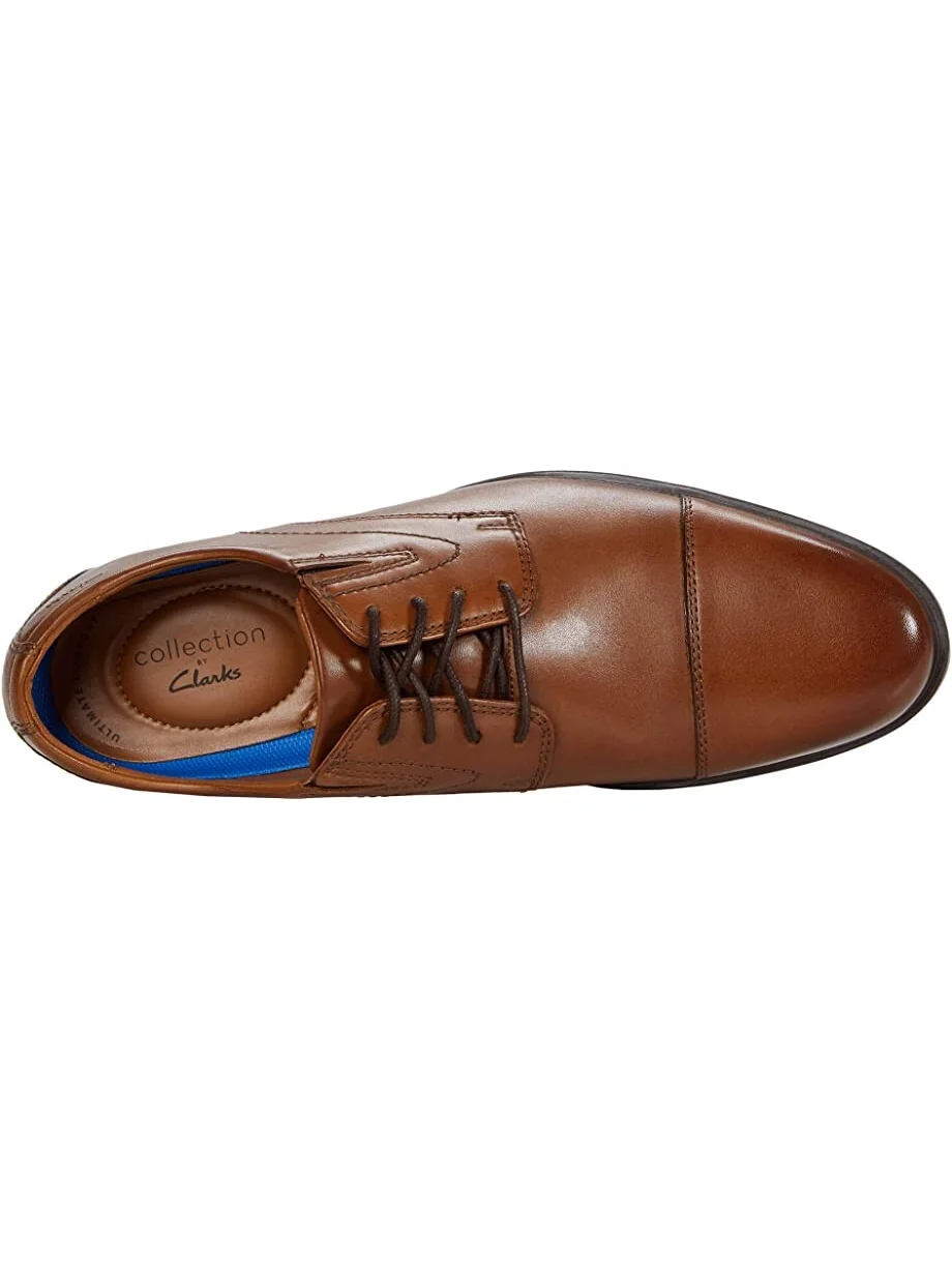 Оксфорды Whiddon Cap Clarks — изображение 2 из 7, коричневый
