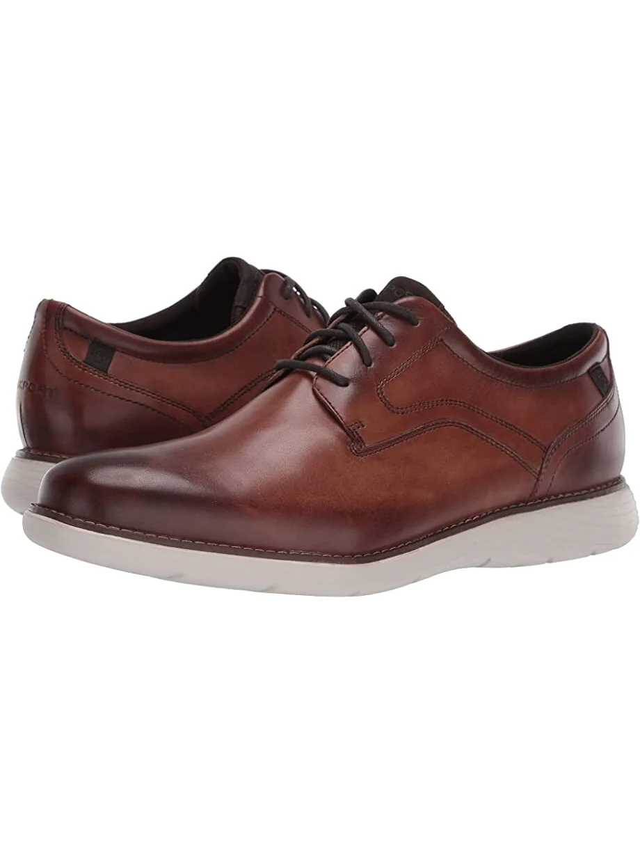 Оксфорды Garett Plain Toe Rockport — коричневый