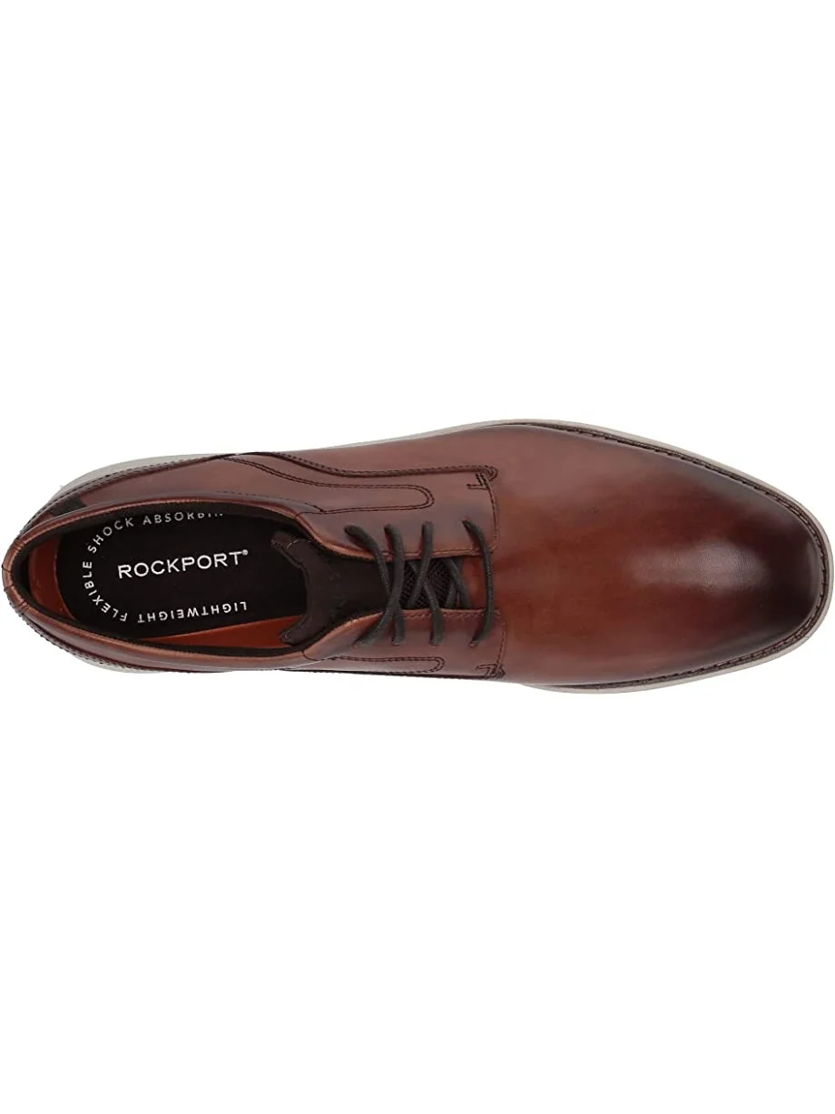 Оксфорды Garett Plain Toe Rockport — изображение 2 из 7, коричневый