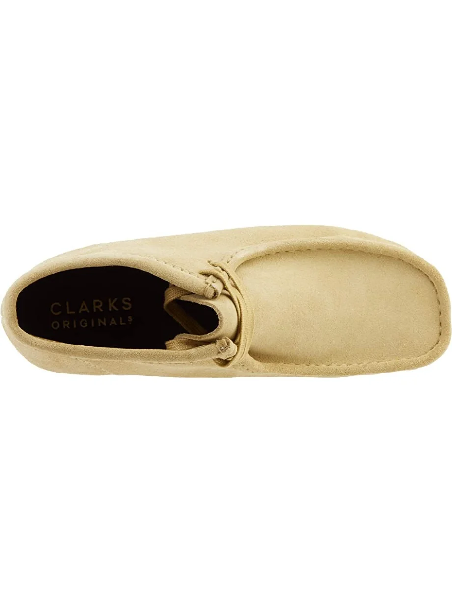 Ботинки Wallabee Boot Clarks, замша — изображение 2 из 6, кленовый