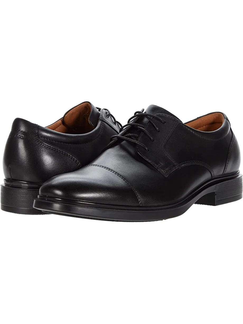 Оксфорды Forecast Waterproof Cap Toe Oxford Florsheim — черный