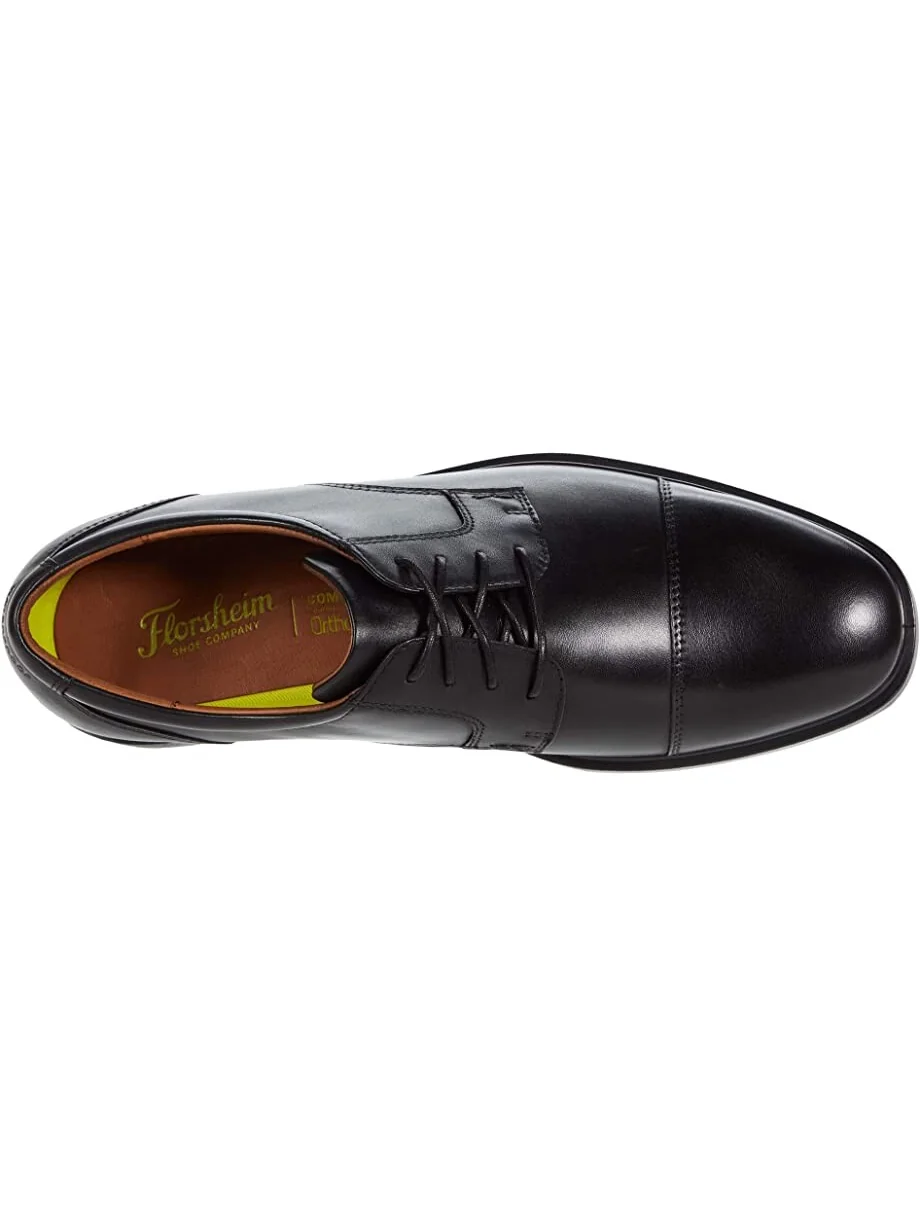 Оксфорды Forecast Waterproof Cap Toe Oxford Florsheim — изображение 2 из 6, черный