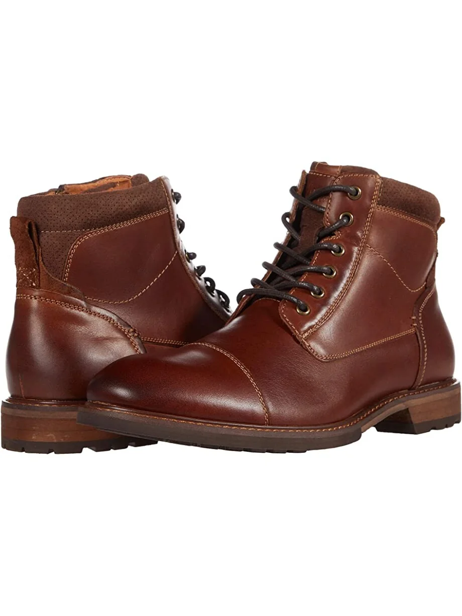 Ботинки Lodge Cap Toe Lace-Up Boot Florsheim — коричневый