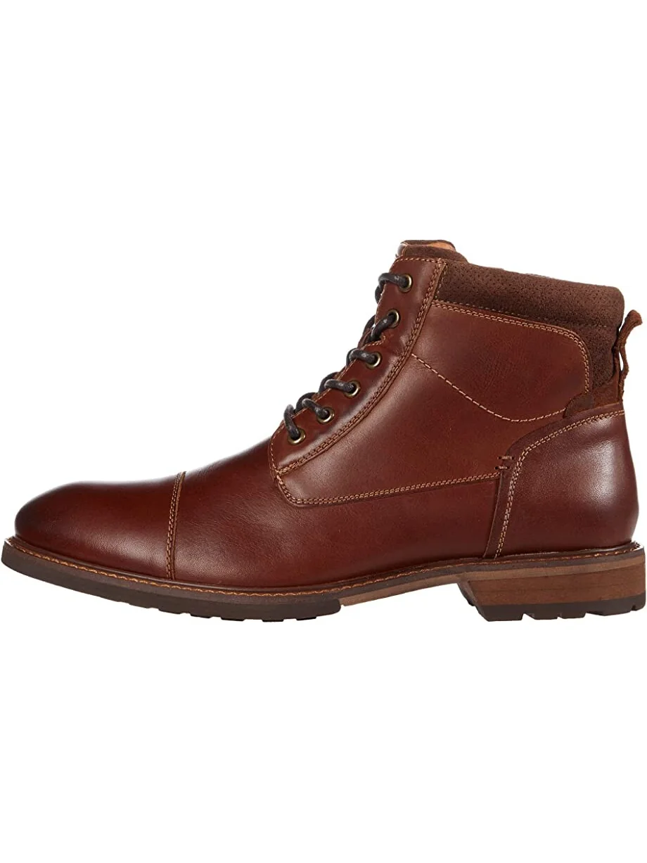 Ботинки Lodge Cap Toe Lace-Up Boot Florsheim — изображение 4 из 6, каштановый