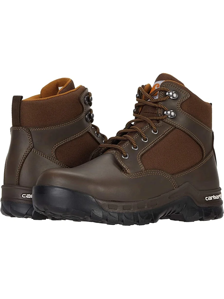 Ботинки 6" Rugged Flex Steel Toe Carhartt — коричневый