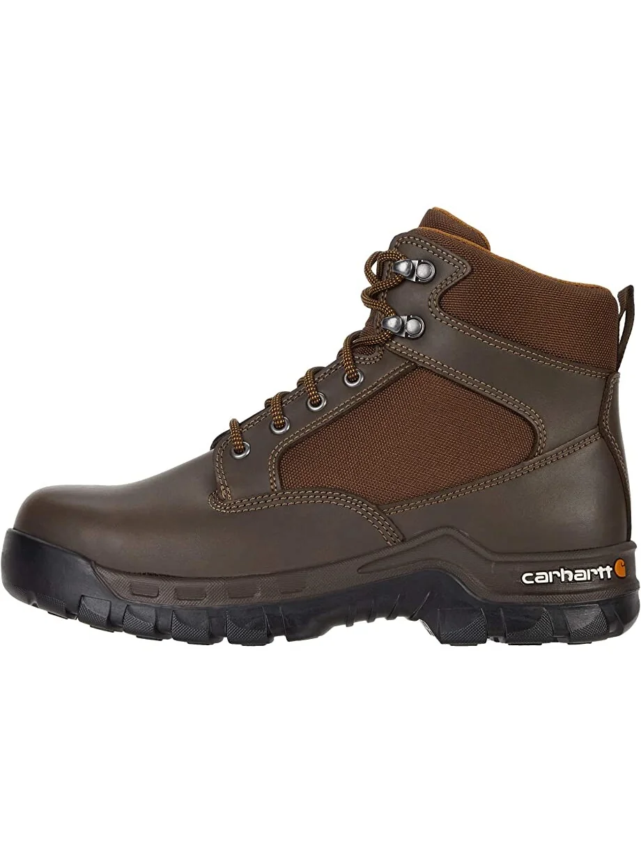 Ботинки 6" Rugged Flex Steel Toe Carhartt — изображение 4 из 6, коричневый