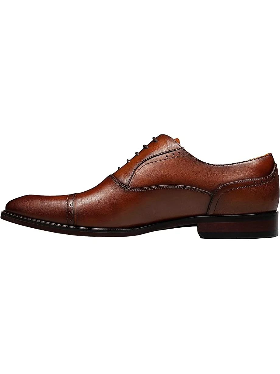 Оксфорды Sorrento Cap Toe Oxford Florsheim — изображение 4 из 7, коньячный