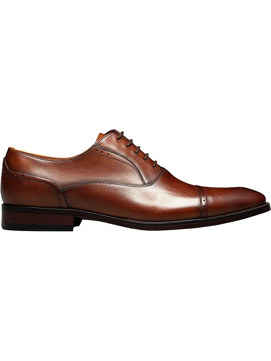 Оксфорды Sorrento Cap Toe Oxford Florsheim — изображение 5 из 7, коньячный
