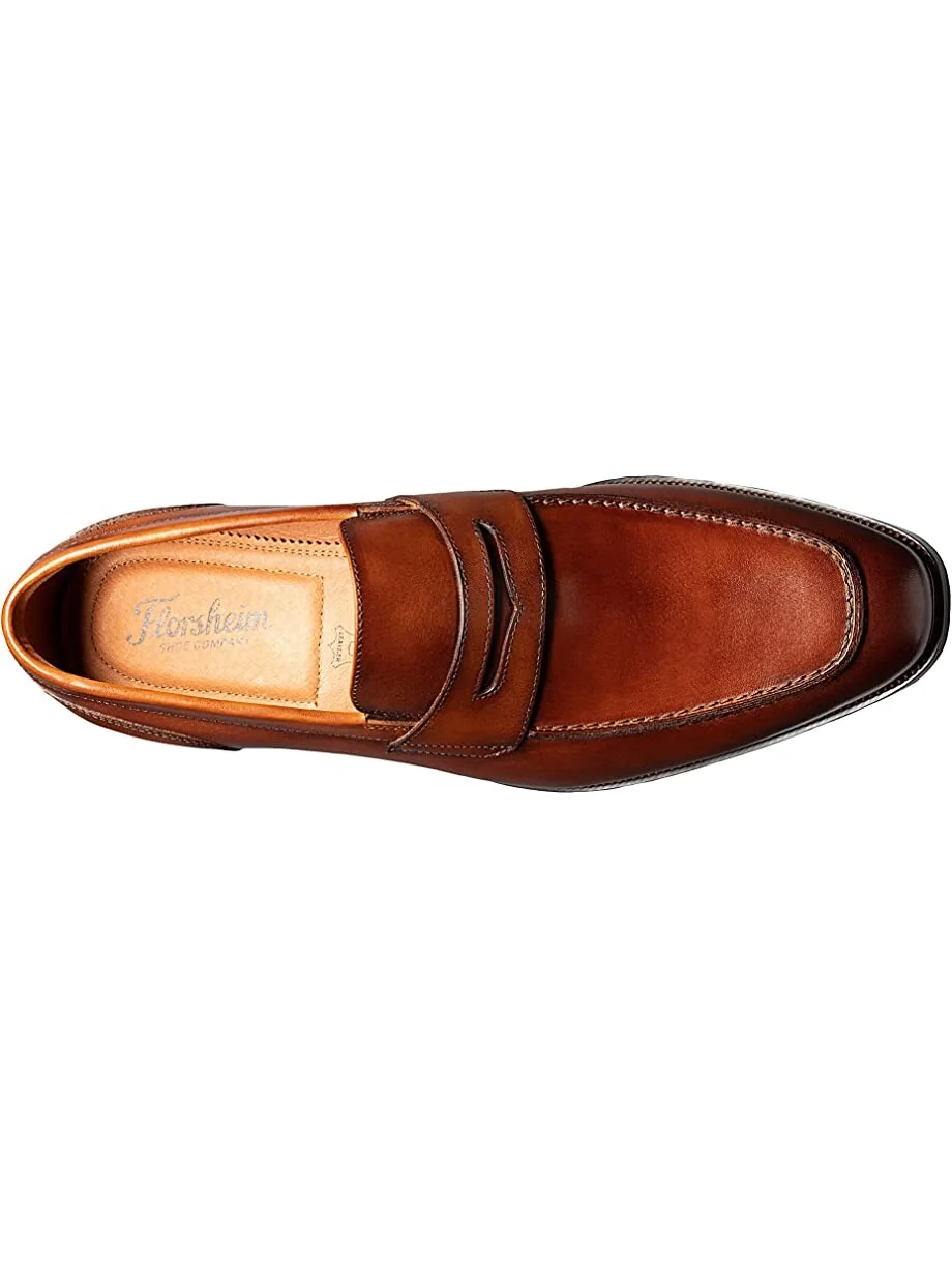 Лоферы Sorrento Moc Toe Penny Loafer Florsheim — изображение 2 из 7, коньячный