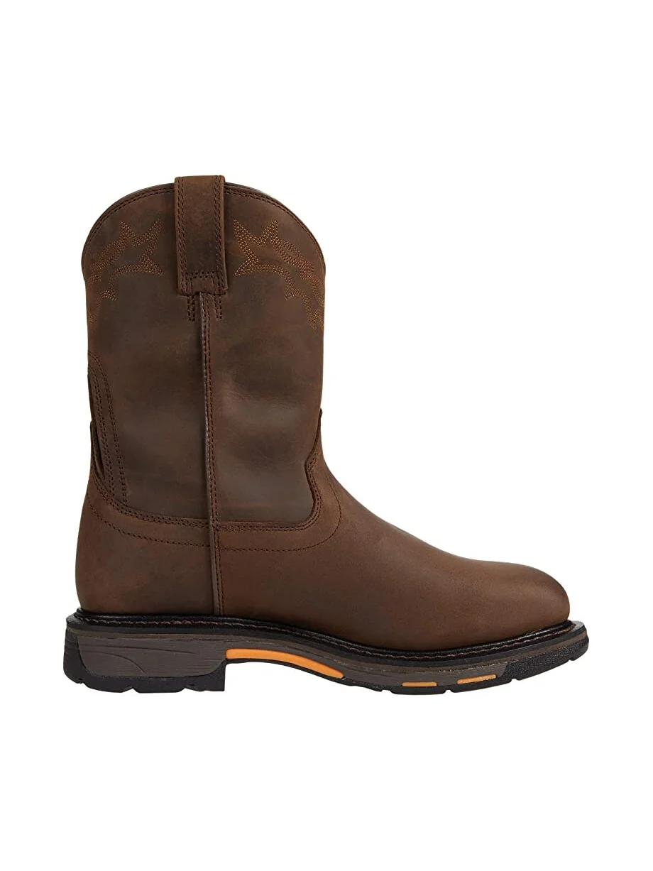 Ботинки Workhog Waterproof Ariat — изображение 6 из 7, коричневый