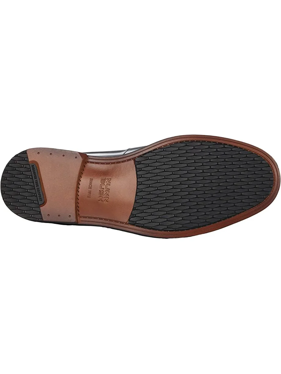 Лоферы Keaton Moc Toe Kiltie Tassel Loafer Nunn Bush — изображение 3 из 7, черный