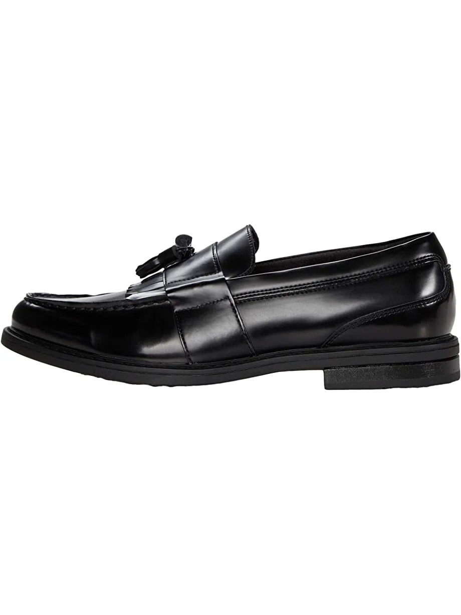 Лоферы Keaton Moc Toe Kiltie Tassel Loafer Nunn Bush — изображение 4 из 7, черный