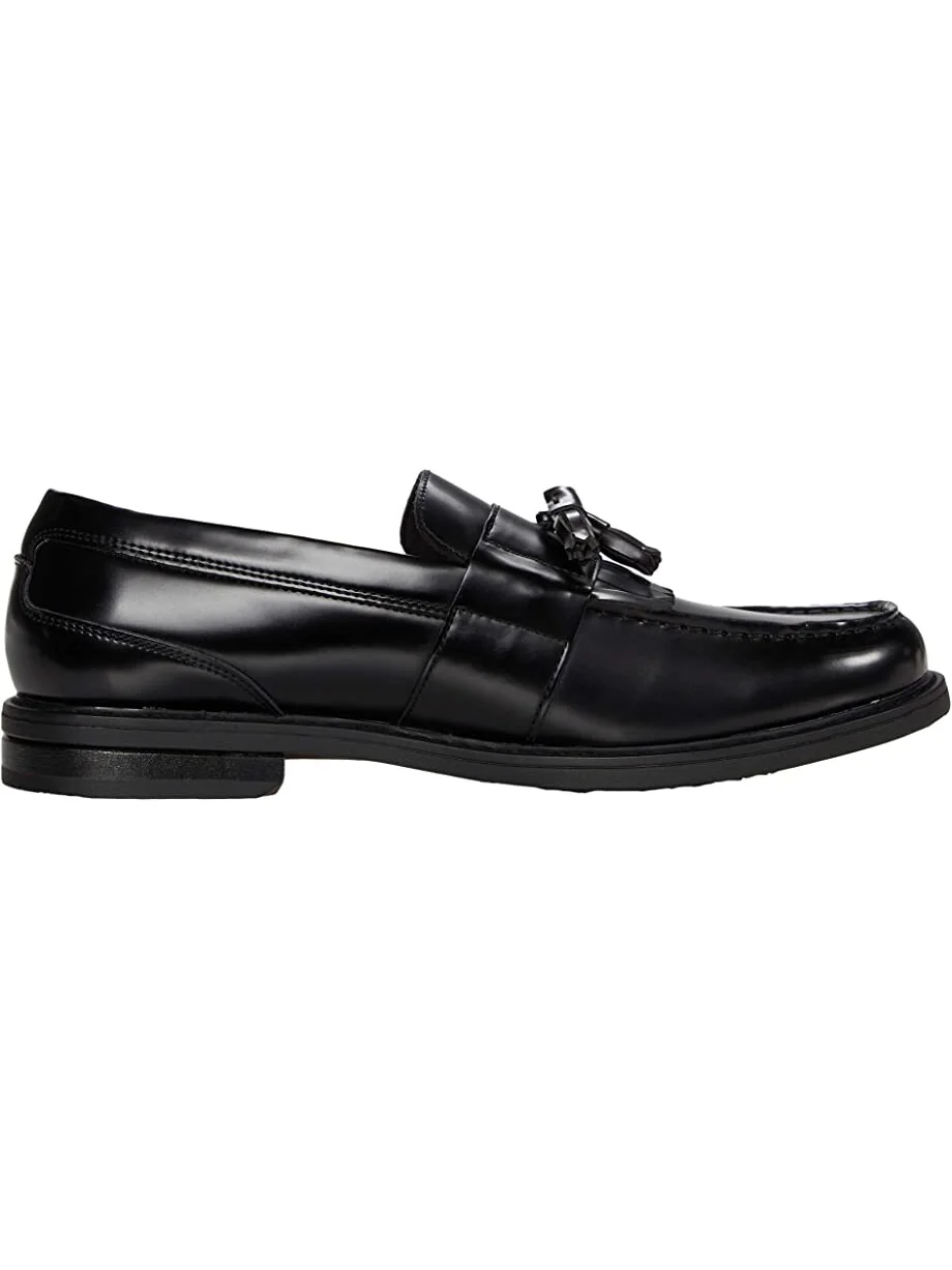 Лоферы Keaton Moc Toe Kiltie Tassel Loafer Nunn Bush — изображение 6 из 7, черный