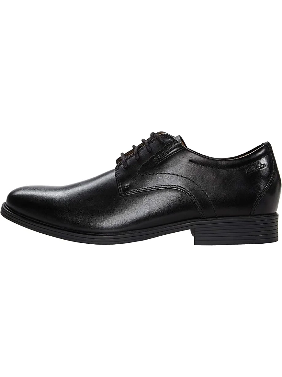 Мужские кожаные оксфорды Clarks Whiddon Plain — изображение 4 из 7, черный