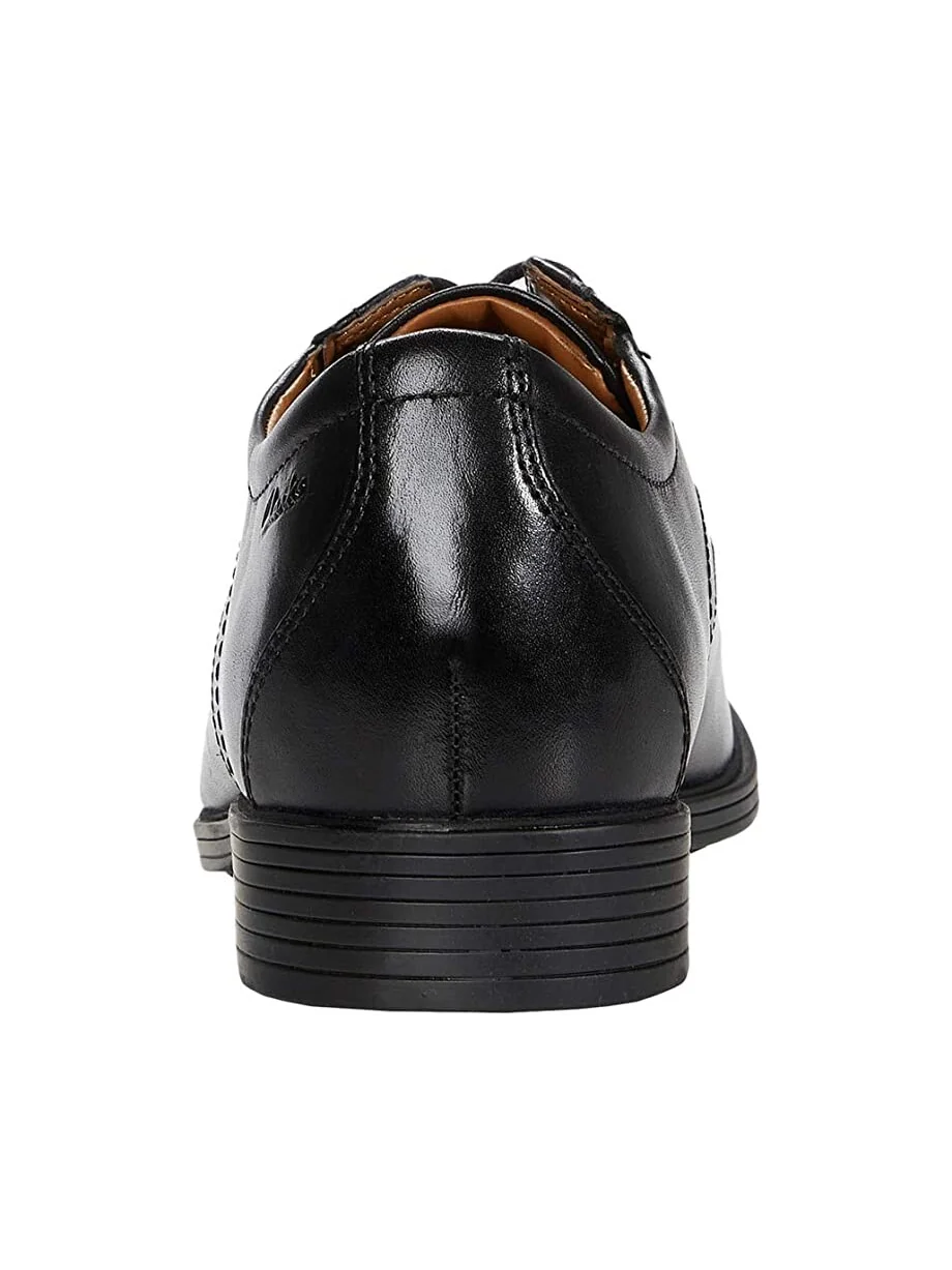Мужские кожаные оксфорды Clarks Whiddon Plain — изображение 5 из 7, черный