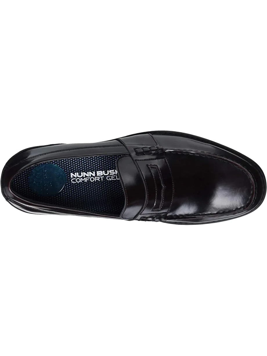 Лоферы Lincoln Penny Loafer Nunn Bush — изображение 2 из 6, бордовый