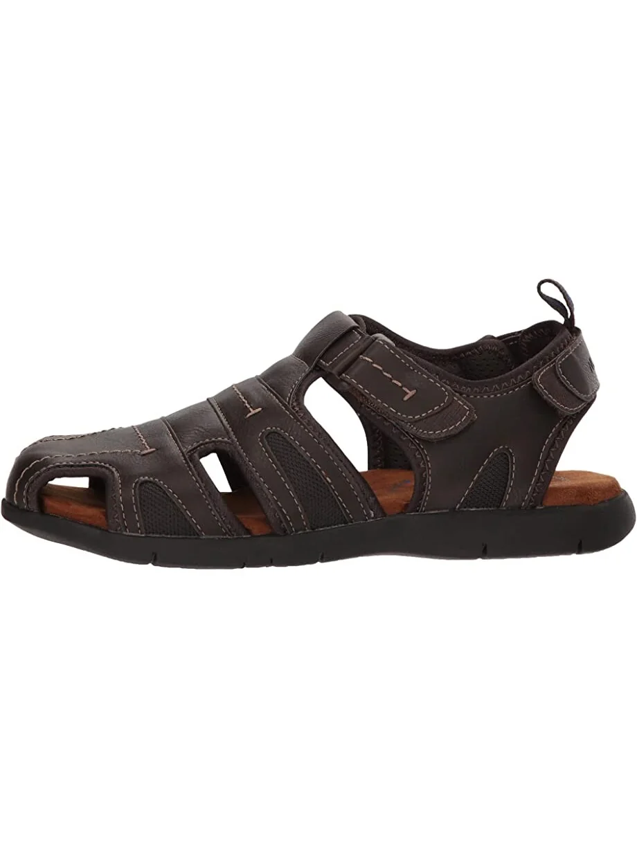 Сандалии Rio Grande Fisherman Closed Toe Sandal Nunn Bush — изображение 4 из 7, коричневый