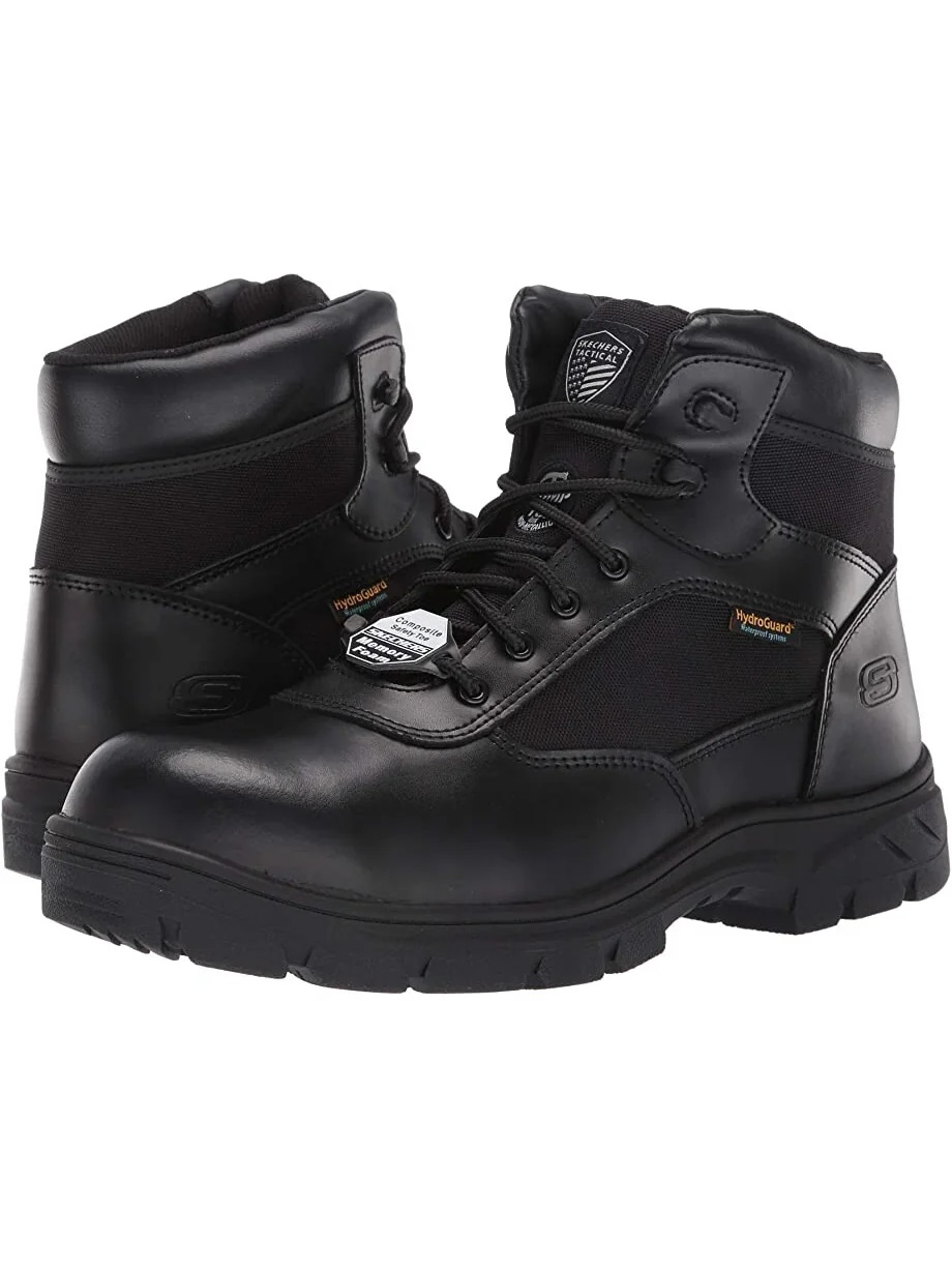 Ботинки Wascana - Linnean Comp Toe SKECHERS Work — черный