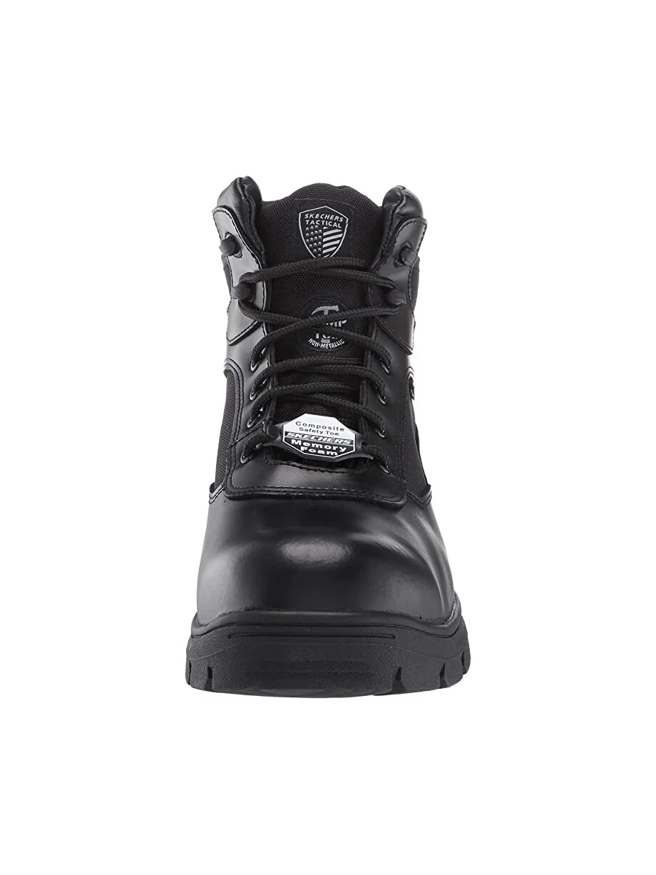 Ботинки Wascana - Linnean Comp Toe SKECHERS Work — изображение 7 из 7, черный