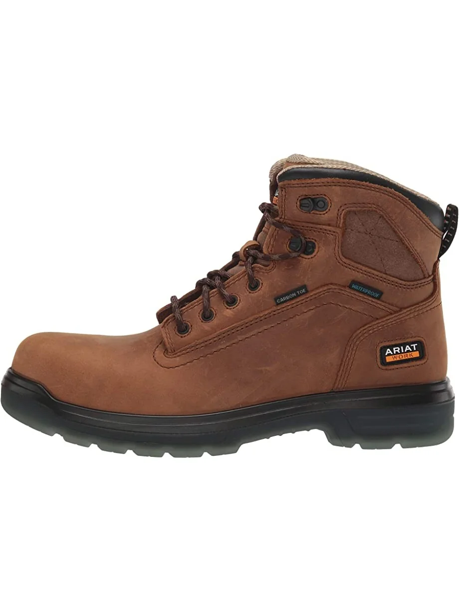Ботинки Turbo 6" Waterproof Carbon Toe Work Boot Ariat — изображение 4 из 7, выдержанная кора