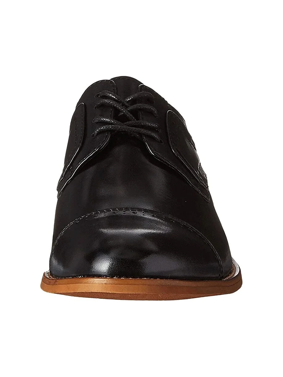Оксфорды Dickinson Cap Toe Oxford Stacy Adams — изображение 7 из 7, черный