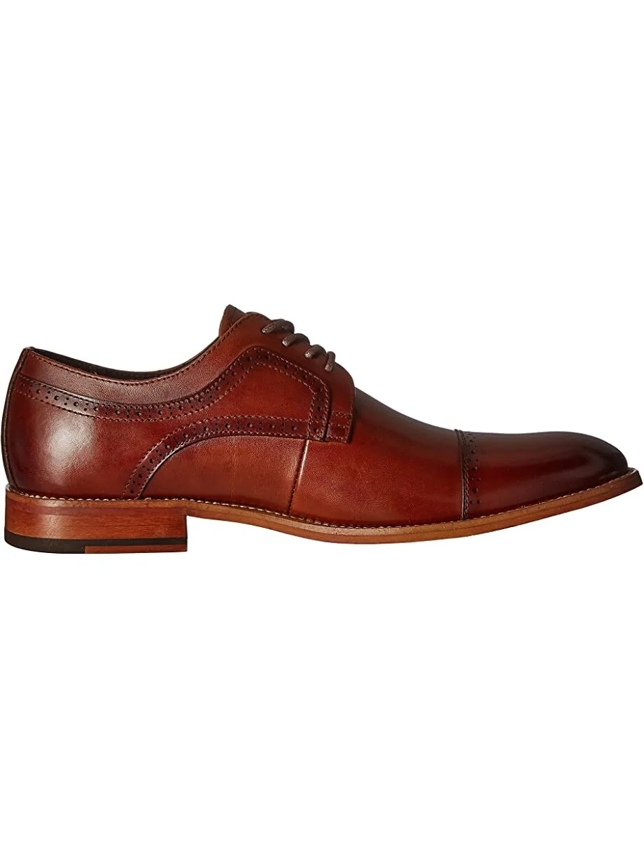 Оксфорды Dickinson Cap Toe Oxford Stacy Adams — изображение 6 из 7, коричневый
