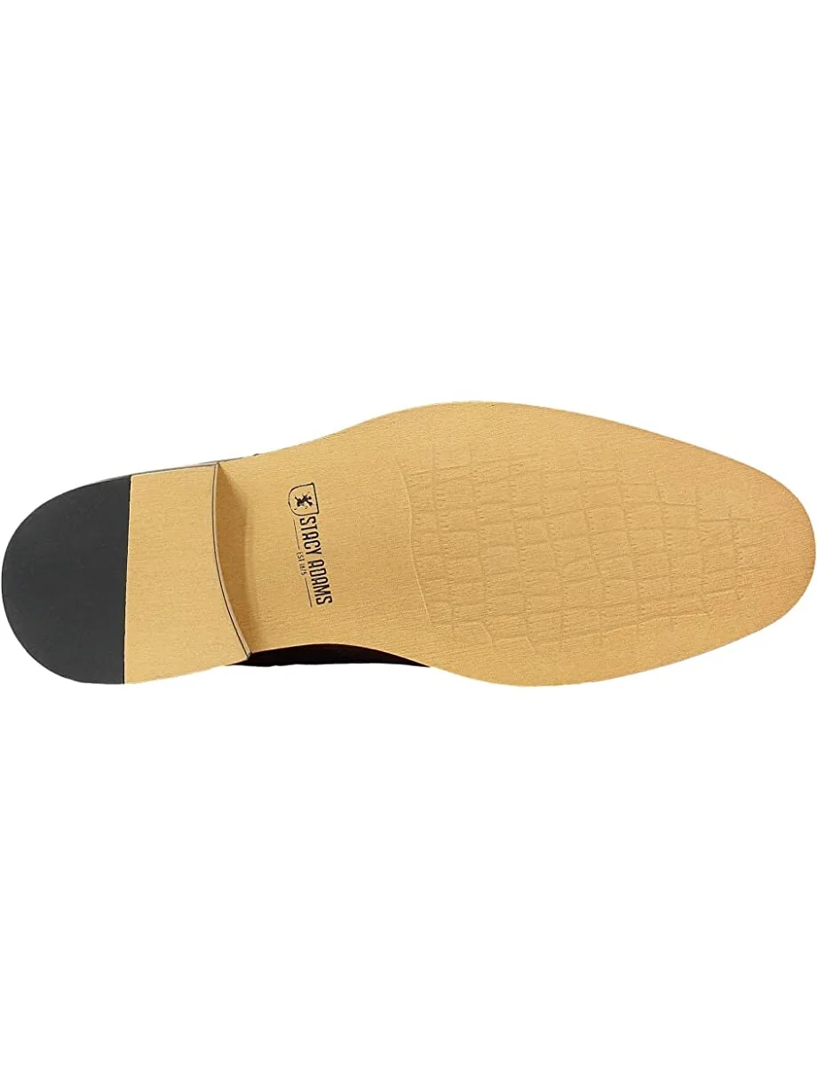Оксфорды Dickinson Cap Toe Oxford Stacy Adams — изображение 3 из 7, бургунди