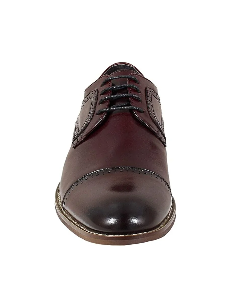 Оксфорды Dickinson Cap Toe Oxford Stacy Adams — изображение 7 из 7, бургунди