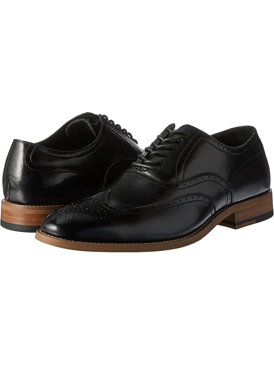 Оксфорды Dunbar Wingtip Oxford Stacy Adams — черный