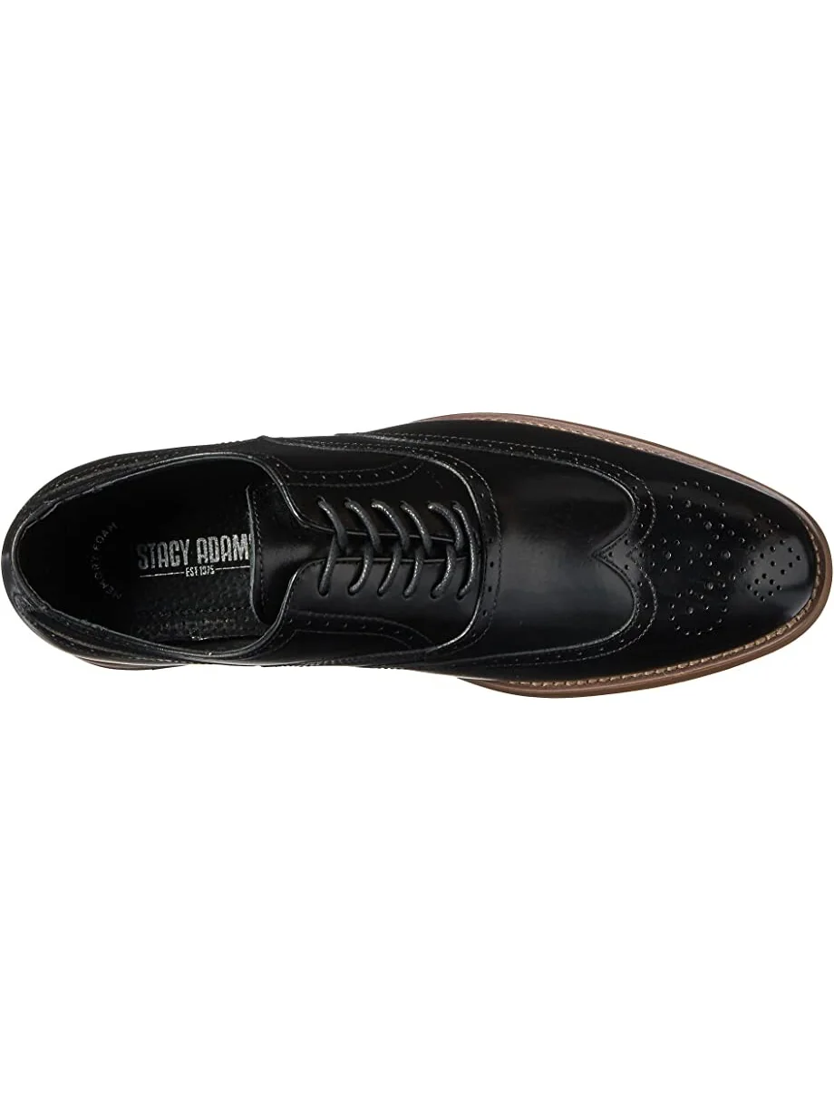 Оксфорды Dunbar Wingtip Oxford Stacy Adams — изображение 2 из 7, черный