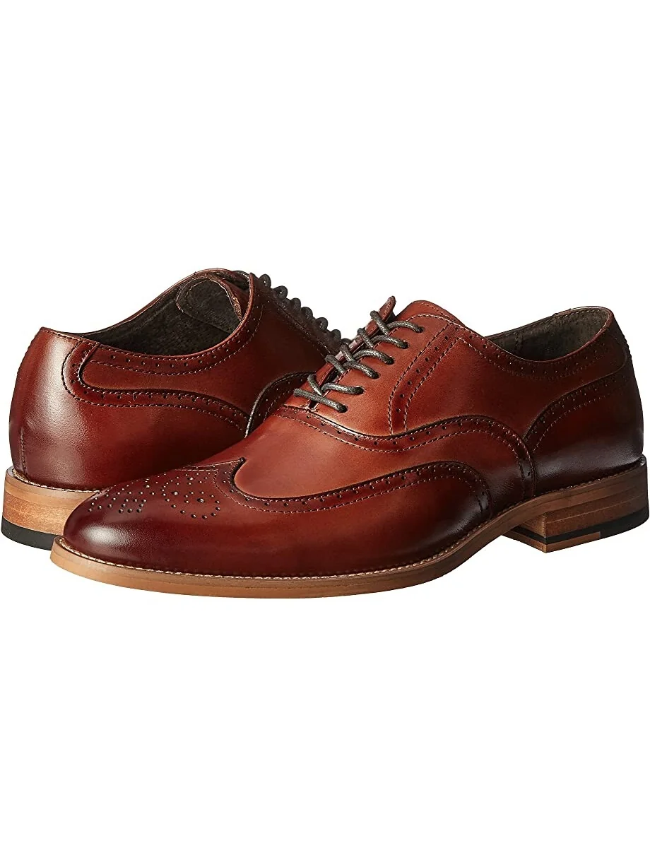 Оксфорды Dunbar Wingtip Oxford Stacy Adams — коричневый