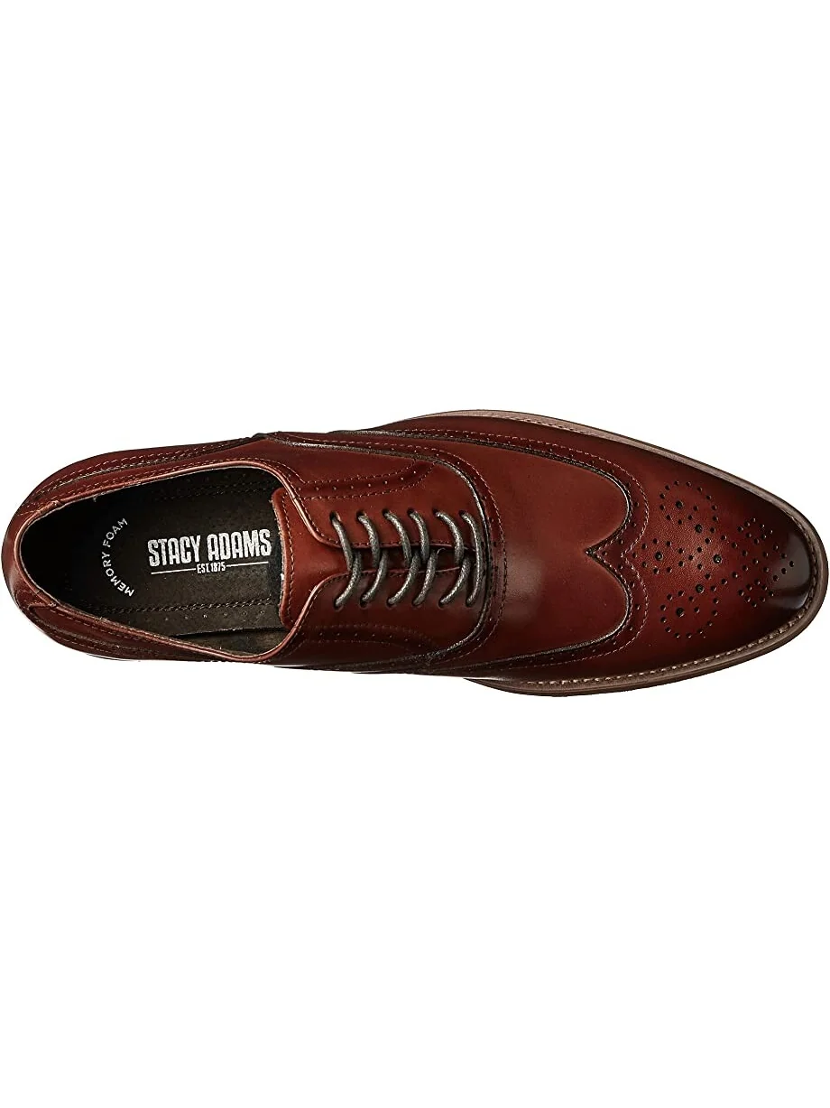 Оксфорды Dunbar Wingtip Oxford Stacy Adams — изображение 2 из 7, коричневый