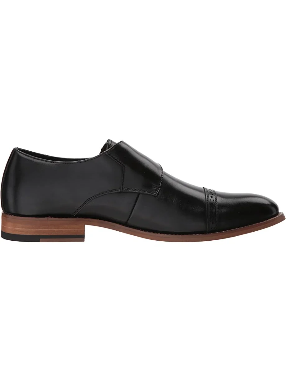 Оксфорды Desmond Cap-Toe Monk-Strap Loafer Stacy Adams — изображение 6 из 7, черный