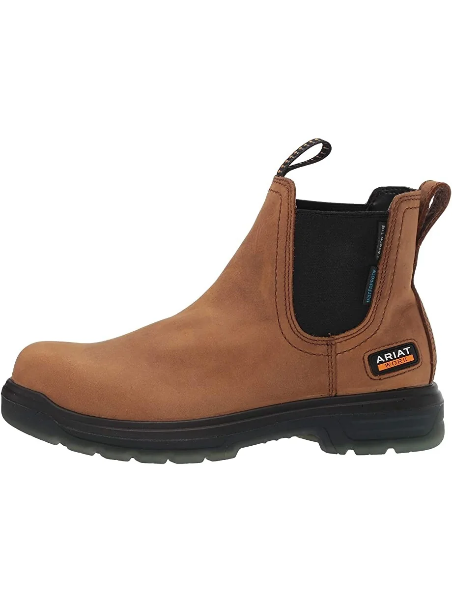 Ботинки Turbo Chelsea Waterproof Carbon Toe EH Ariat — изображение 4 из 7, выдержанная кора