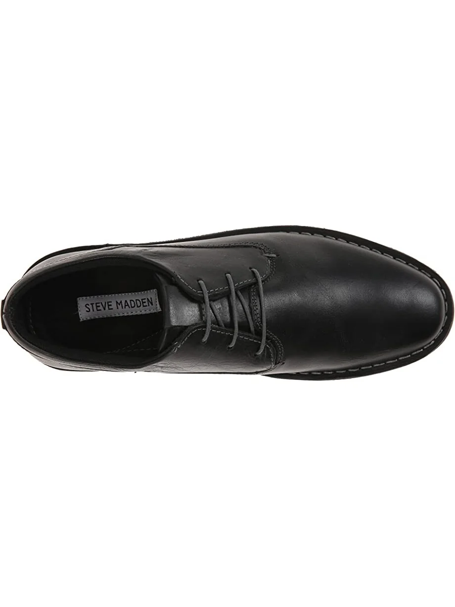 Оксфорды Harpoon Steve Madden, кожа — изображение 2 из 6, черный