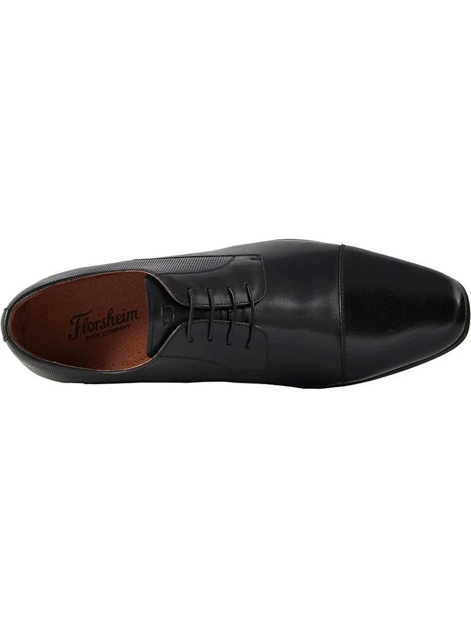 Классические мужские оксфорды Florsheim Postino Cap Toe — изображение 2 из 7, черный