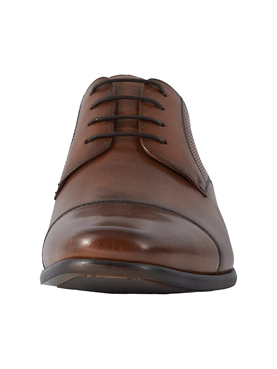 Оксфорды Postino Cap Toe Oxford Florsheim — изображение 7 из 7, коньячно-коричневый