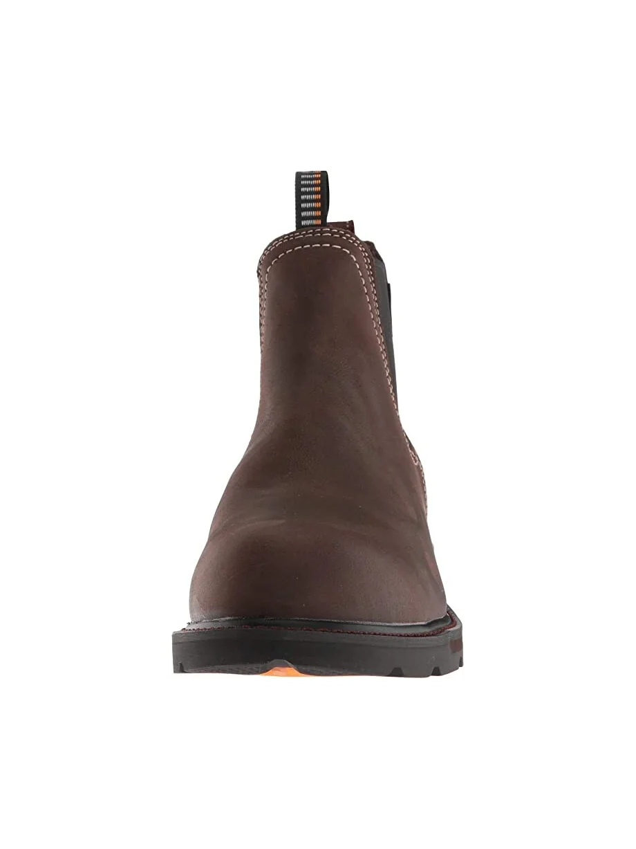 Ботинки Groundbreaker Chelsea H2O Steel Toe Ariat — изображение 7 из 7, коричневый