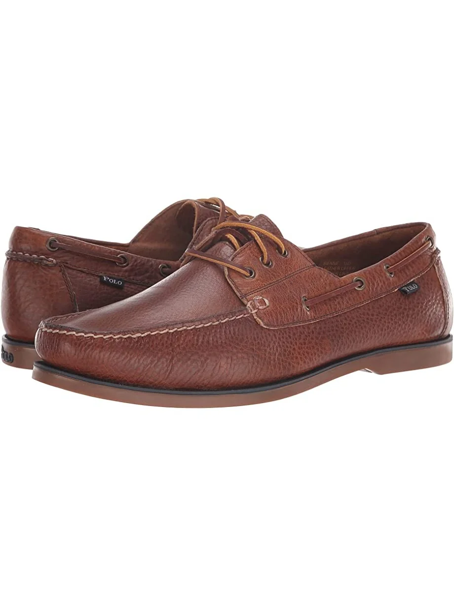 Лодочные туфли Bienne Boat Shoe Polo Ralph Lauren — коричневый