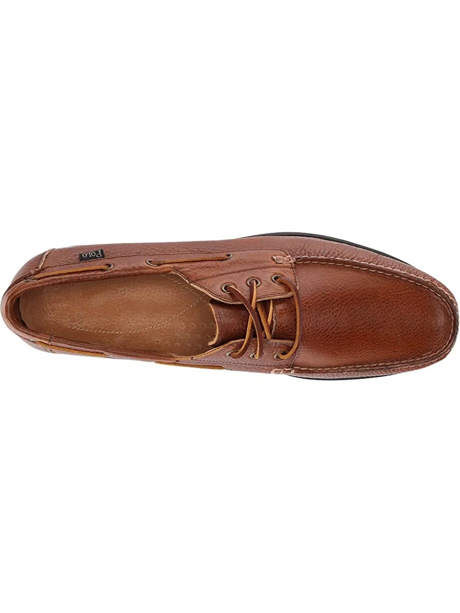 Лодочные туфли Bienne Boat Shoe Polo Ralph Lauren — изображение 2 из 7, коричневый
