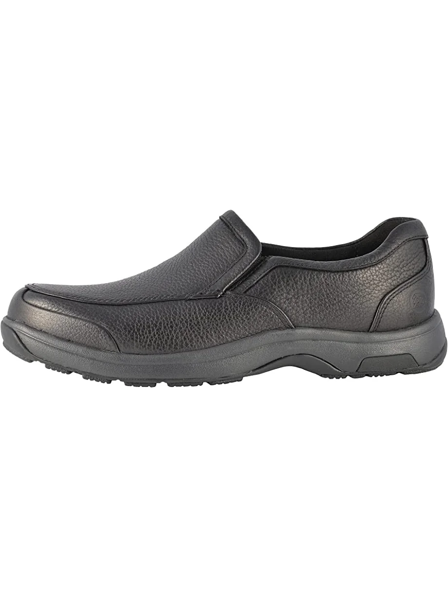 Лоферы Battery Park Slip-On Dunham, кожа — изображение 4 из 7, черный