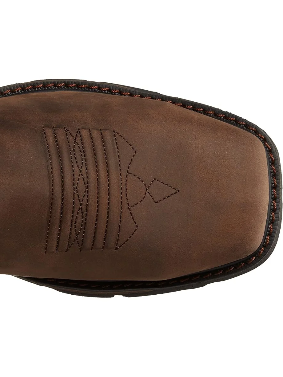Ботинки Groundbreaker Wide Square Toe H20 ST Ariat — изображение 2 из 7, коричневый