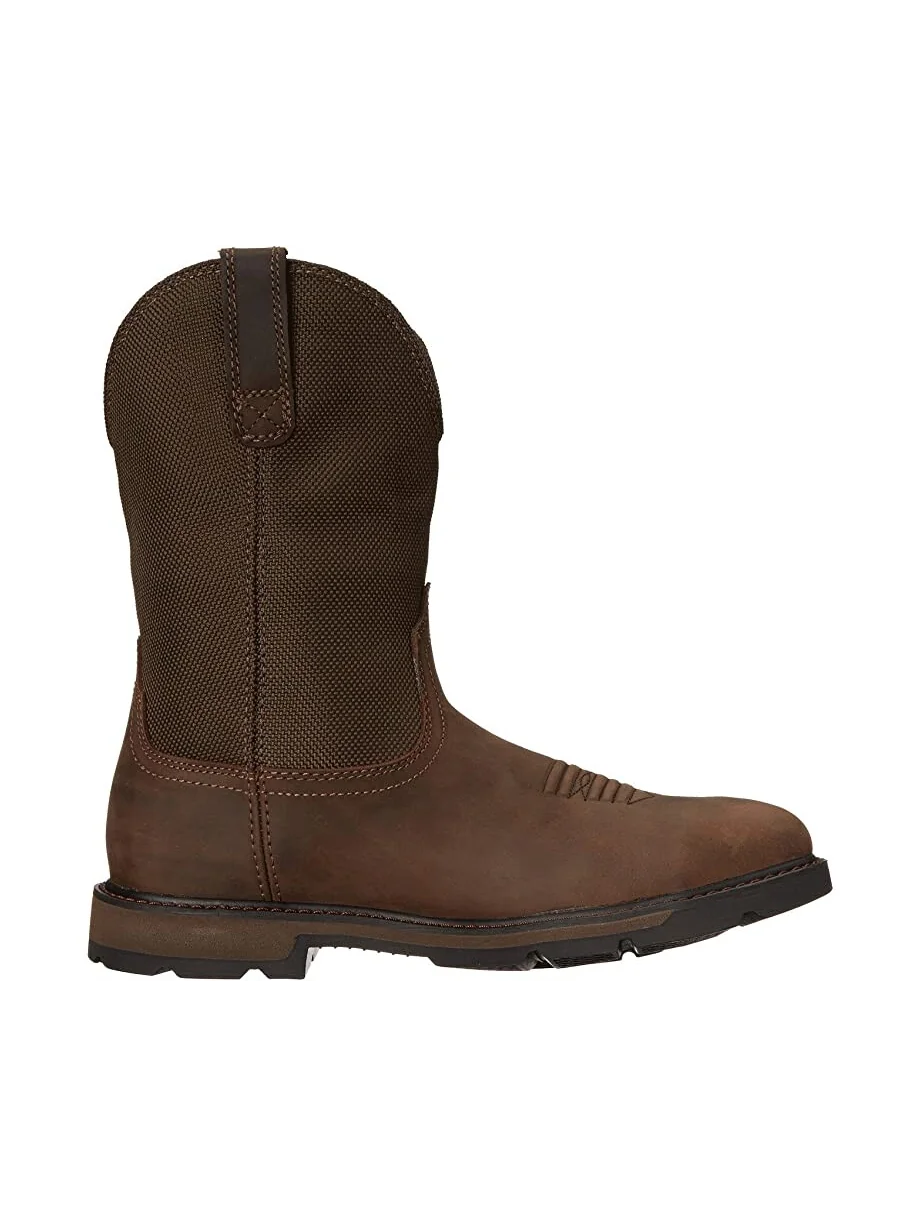 Ботинки Groundbreaker Wide Square Toe H20 ST Ariat — изображение 6 из 7, коричневый