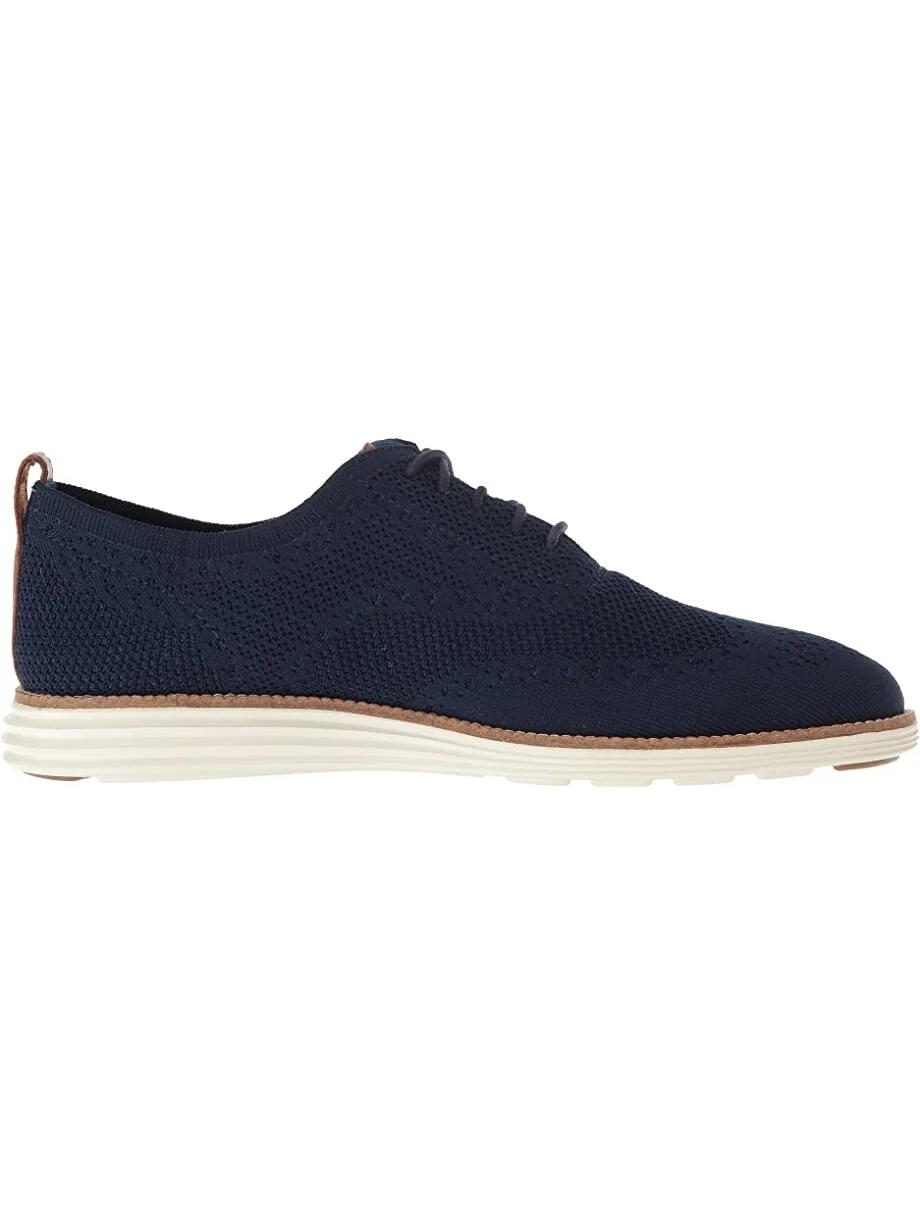 Оксфорды Original Grand Stitchlite Wingtip Oxford Cole Haan — изображение 6 из 7, синий