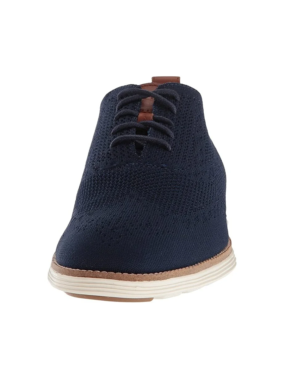 Оксфорды Original Grand Stitchlite Wingtip Oxford Cole Haan — изображение 7 из 7, синий