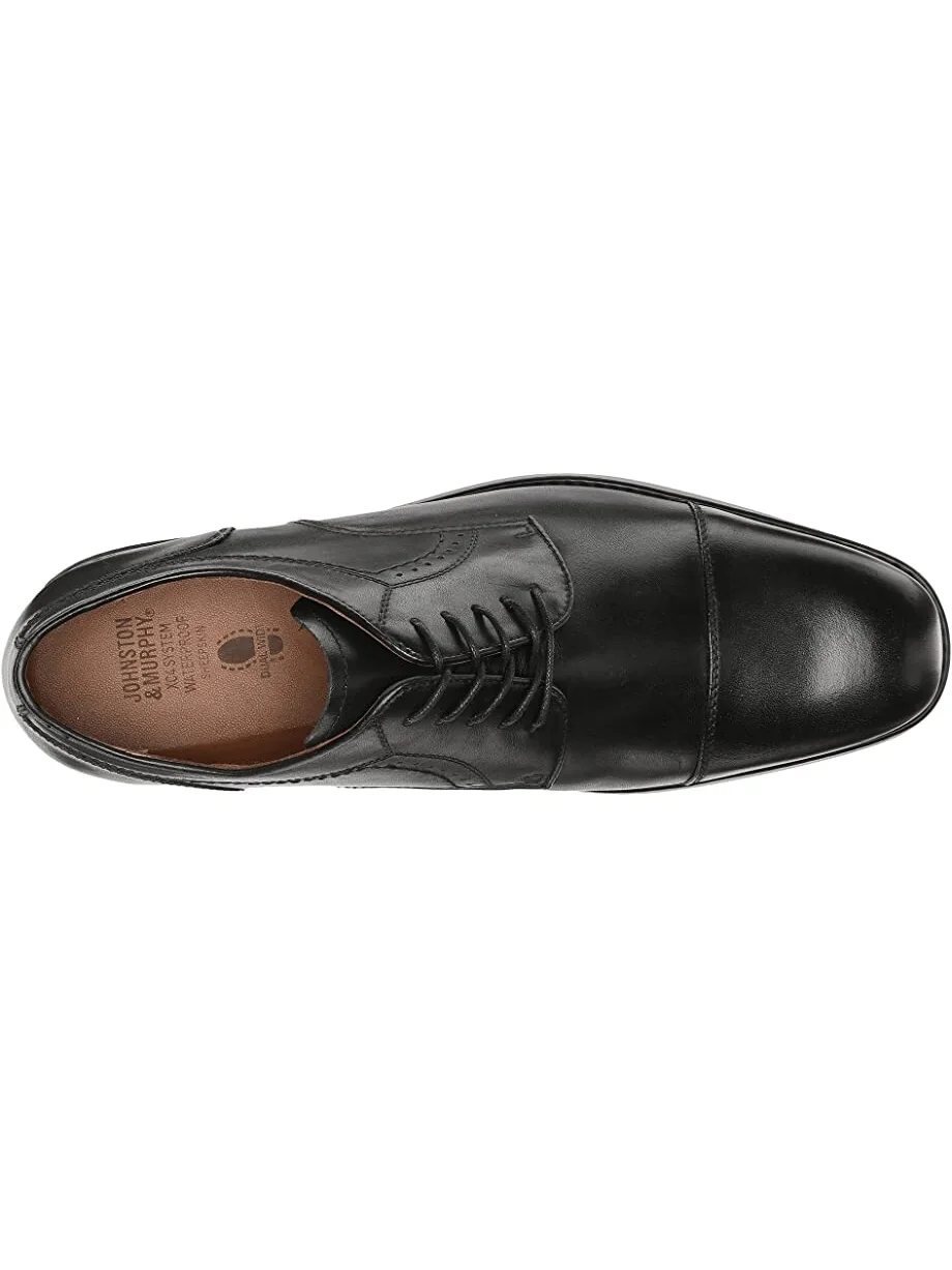 Оксфорды Waterproof XC4 Branning Cap Dress Cap Toe Oxford Johnston & Murphy, кожа — изображение 2 из 7, черный